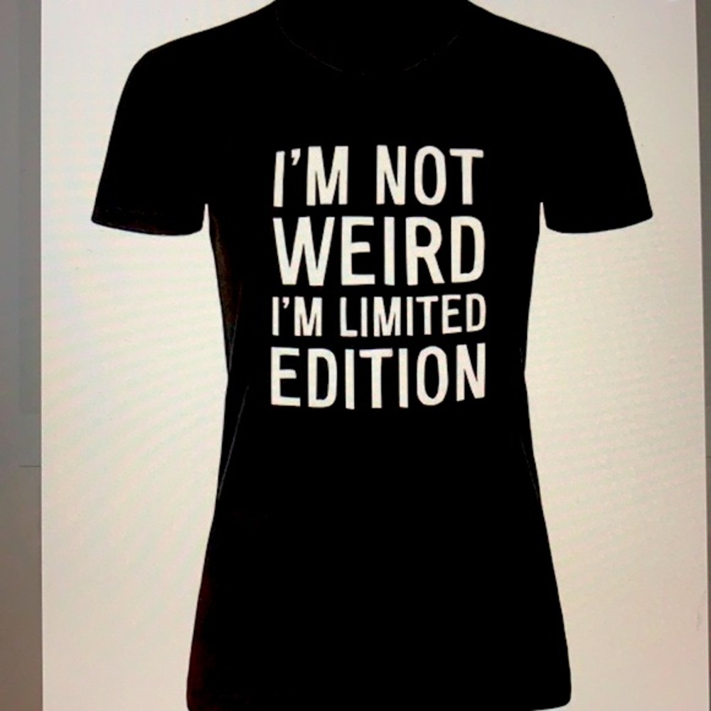 Black Fitted Tee